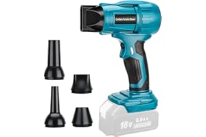 JANRI Mini Cordless Air Duster Blower Compatible with Makita 18V Battery,96000 RPM High-Speed Motor ，Compact, Lightweight Electric Duster for Electronics, Keyboards, Cars, Tools, and Home Cleaning