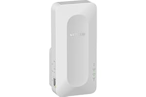 NETGEAR Ripetitore WiFi 6 (EAX12) Ripetitore WiFi Potente Dual-Band per la casa, Copertura fino 100㎡, Range Extender Amplificatore, Tutti gli operatori Internet