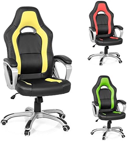 Santana Sports Chair, Executive Office Chair, Desk Chair, Ergonomic Swivel Study Computer Gaming Chair