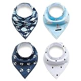 4er Baby Dreieckstuch Lätzchen