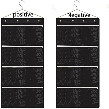 EFGUFHC Jewelry hanging bag, Necklace Accessories Jewelry bags, Double-sided storage bag-D 46*110cm(18x43inch)