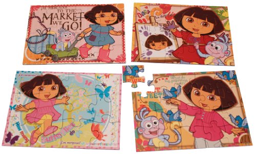 Ravensburger Dora The Explorer 4 In A Box Jigsaw Puzzles
