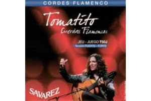 CUERDAS GUITARRA FLAMENCA - Savarez (T50J) Tomatito Tension Fuerte (Juego Completo)