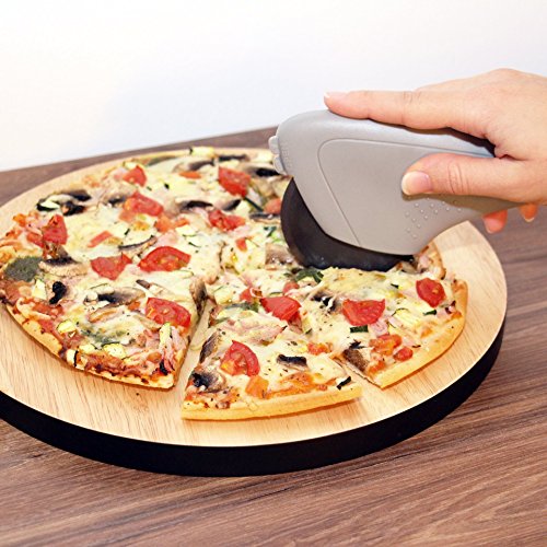 Smart4Kitchen Keramik Pizzaschneider | Super scharfer, einfach zu reinigender & ergonomischer Pizzaroller | Pizza Cutter inkl. Klingenschutz | Pizzarad/Teigschneider in hochwertiger Geschenkbox - 2