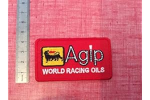 CEEBOO Toppe aufnaher Toppa - AGIP Word Racing Oil - thermocollant