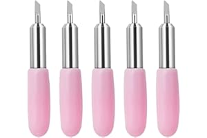 BIBITI 5 Cuchillas,Accesorios Originales de Alta Gama Ultrafinos para El Traje de Cricut Joy Xtra Cortador con Carcasa de Papel Cuchilla De Corte Fino Corte de Cuchillas Reemplazar La Hoja