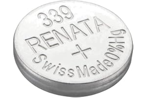 QUZO RENATA 1 x Renata 339 Watch Battery 1.55v SR614SW - Official Renata Watch Batteries