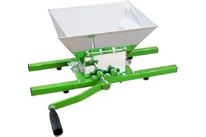 MONSTER SHOP 7 Liter Edelstahl Obstmühle Maischemühle Fruchtmühle Obsthäcksler Beerenmühle Fruchthäcksler Obsthäcksler Obst Juicer Obstpresse DIY