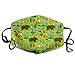 Produktbild Woodland Animals On Feile, Anti-Staub-Maske, schmutzabweisend, waschbar, wiederverwendbar, Mouth Masks