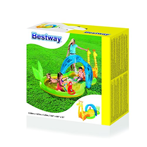 Bestway Planschbecken Zoo Play Center, 338x167x129 cm - 8