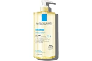 La Roche Posay, Lipikar Tvättolja AP+ Kroppsrengöring Anti-Irritation, ger näring och återfuktar, med niacinamid, lämplig för