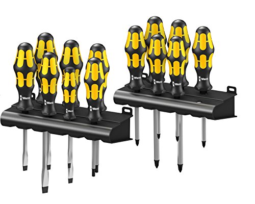 Wera Big Pack 900 Schraubendrehersatz Kraftform – Schraubmeißel und Rack, 15-er teilig, 05133285001 - 2