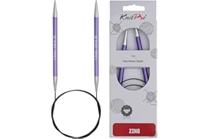KnitPro Zing Rundstricknadeln 32" (80cm) | 7mm