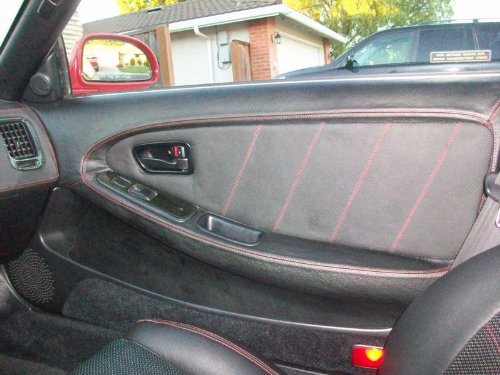 Toyota MR2 1990-99 door insert covers - front FREE SHIPPING by RedlineGoods