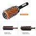 Abody Ceramic Nylon Round Barrels HairBrush Lightweight Quiff Roller Comb For Hair Blow Drying ,Straightening, Styling, Curling -53mm
