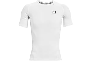 Under Armour Men's Ua Hg Armour Comp Ss Short-Sleeved Sports t-Shirt for Men, Comfortable and Lightweight Gym Clothes for Workouts (Pack of 1)