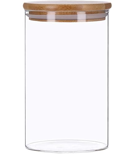 Tupperware Bamboo Clear Storage 1.1 L with Bamboo Lid Transparent Storage  Container for Sugar, Coffee, Biscuits : Amazon.de: Home & Kitchen