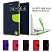 McClub Stylish Luxury Mercury Magnetic Lock (with FREE LED Light Lamp) Diary Wallet Flip Cover For Samsung Galaxy Note 1 GT- i9220 N7000 RS.189.00
