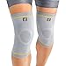 Produktbild BRACOO elastische Kniebandagen (1 Paar) für Damen & Herren | Kompression Knieschoner für Sport & Alltag | Fulcrum Serie | KE91 | M