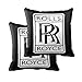 meSleep Rolls-Royce Car Cushion Covers (12x12) with Filler- 2 Pc RS.549.00