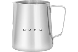 Smeg, Caraffa CMMJ01, Accessorio per Macchine da Caffè, in Acciao Inox, Capacità 450 Ml, 115x105x90mm