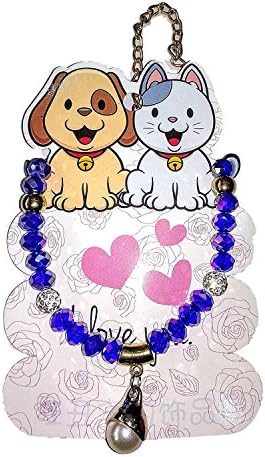 Loving Pets Necklace Plastic Toy Blue