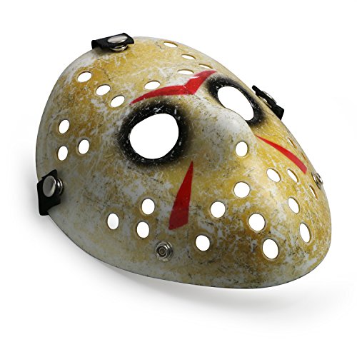 Landisun KOSTÜM PROP HORROR HOCKEY MASKE HALLOWEEN MYERS - 3