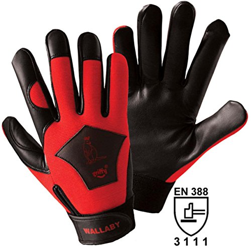 WALLABY ANILIN-NAPPALEDERHANDSCHUH GR.10