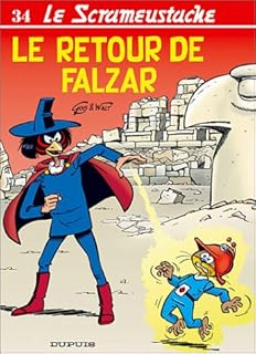 jaquette livre Le Scrameustache, tome 34 : Le Retour de Falzar