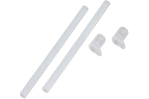 CAMELBAK Eddy+ - Juego de 2 válvulas y pajitas de repuesto para botella de agua potable, tapa superior de repuesto sin BPA, compatible con las botellas Eddy Plus Chute, antifugas y