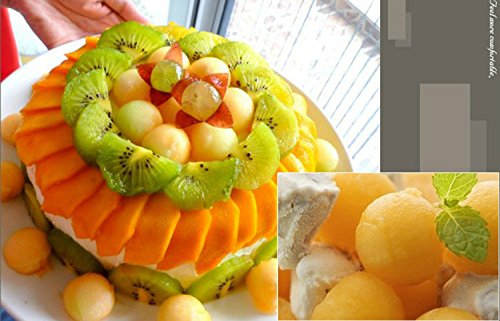 Tailcas® Durable Edelstahl Eisportionierer Eiszange Eiscreme Eislöffel Eiskelle Löffel für Küche Werkzeug – S - 3