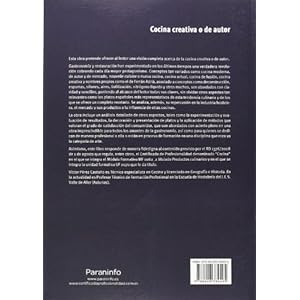 Cocina creativa o de autor (Cp - Certificado Profesionalidad)