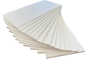 FUTURAZETA Pannelli Isolanti sottili in Polistirolo Bianco a densità maggiorata Spessore 1 cm. pannelli 100 x 50 (10)