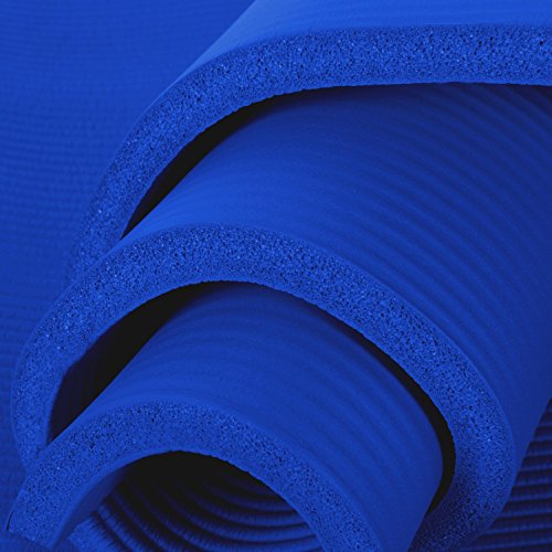 Powrx Gymnastikmatte Trainingsmatte Pilatesmatte Yogamatte Phthalatfrei 190 x 60 x 1.5 cm oder 190 x 100 x 1.5 cm | verschiedenen Farben | inkl. Trageband - 8