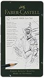 Faber-Castell 119065 - Bleistift CASTELL 9000, 12er Art Set,...