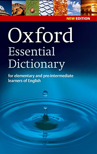 Télécharger Oxford essential dictionary new edition : For elementary and pre-intermediate learners of English PDF