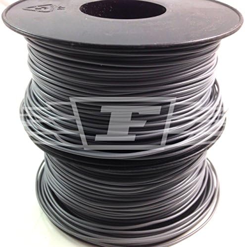 GREY 1 METER, SOLID CORE HOOKUP WIRE 1/0.6mm² 22AWG BREADBOARD JUMPERS