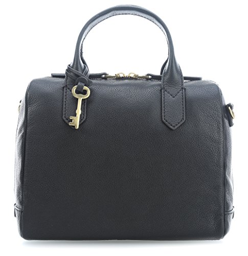 fossil fiona satchel black