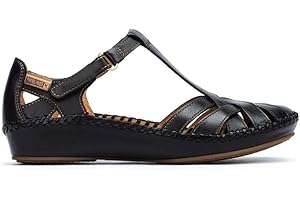 Pikolinos Sandalia Cuña De Piel P. Vallarta 655 Para Mujer