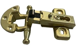 DARFIX Cerniere per Mobili Antichi Cerniera per Ante in Battuta Arte Povera colore dorata ottonata