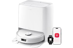 Roborock Qrevo 2 Pro Robot Vacuum Mop,20,000Pa,AI Obstacle Avoid,Dual Zero-Tangle Brushes,Retractable Edge Mop,15mm Lift Mops,All-in-One Dock,149℉ Hot Wash,Detachable Mops,113℉ Dry,Carpet & Pet Hair