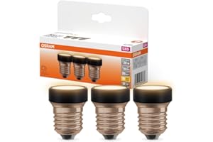 OSRAM LED FLAT Lamp, zestaw 3 żarówek, ultrakompaktowa lampa LED, zastępuje tradycyjne żarówki 28W, 3.5W, ciepła biel (2700K), matowe, E27