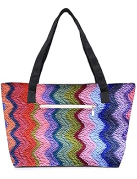 Snoogg , Damen Umhängetasche mehrfarbig mehrfarbig