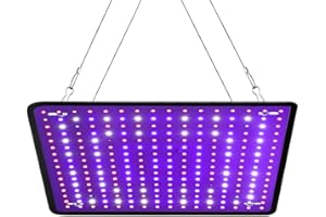 XUNDE Lampe de croissance LED 35 W à spectre complet pour plantes d'intérieur - Lampe UV de croissance - Éclairage des plantes - Démarrage des semis - Légumes - Poivre - Lampes de croissance