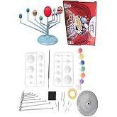 Artlantis G&uuml;neş Sistemi Modeli 1 Paket Gezegen Sistemi Boya Fır&ccedil;a Eğitici Maket Deney Seti Plastik Gezegenler Alemi