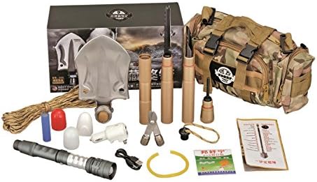 Chinese military folding shovel, multipurpose camping, hiking, doomsday tools, first aid equipment, survival tools, self-defense multifunctional, gardening-tactical army integration tools