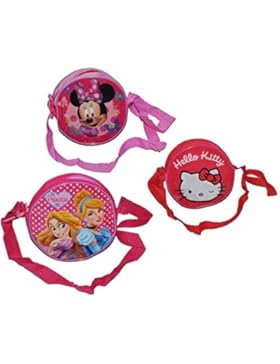 Umhängetasche / Schultertasche - Hello Kitty + Prinzessin + Minnie Mouse - für Kinder abwischbar - Kind Katze...