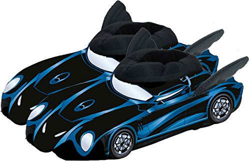 Preisvergleich Produktbild Batman 0122059 - 3D Hausschuhe, Batmobil, Größe 44 / 46