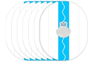 QAZANTEIAR 20pcs Parches Sensor Medtronic Guardian 4, resistente al agua, transpirable y respetuoso con Hipoalergénico, exterior Ø 10 x 8cm para Parches Medtronic Guardian 3 4, Fuerza adhesiva de 7 días