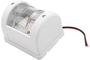 DHYAWUER Barca 12V Luce di Poppa Luci di Navigazione Marine LED Luce per Barche Lampada Un Vela Luce di Navigazione Impermeabile Barca per Yacht